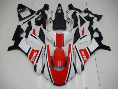 Buy 2015-2019 Red White Yamaha YZF R1 Motorcycle Bodywork