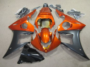 Buy 2003-2005 Orange Black Yamaha YZF R6 Motorbike Fairing Kits