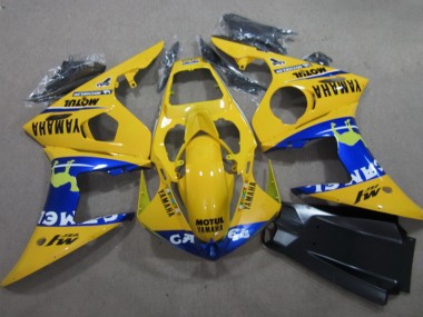 Buy 2003-2005 Yellow Motul Yamaha YZF R6 Motorcycle Fairing Kits