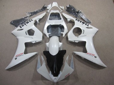 Buy 2003-2005 White Yamaha YZF R6 Bike Fairing